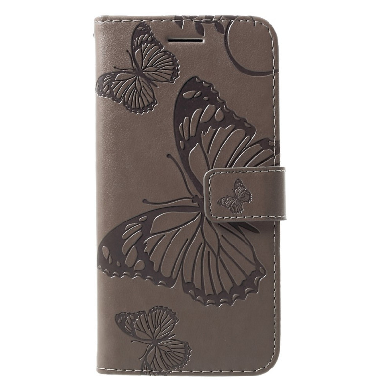 Funda con colgante de mariposas gigantes para Samsung Galaxy S10e
