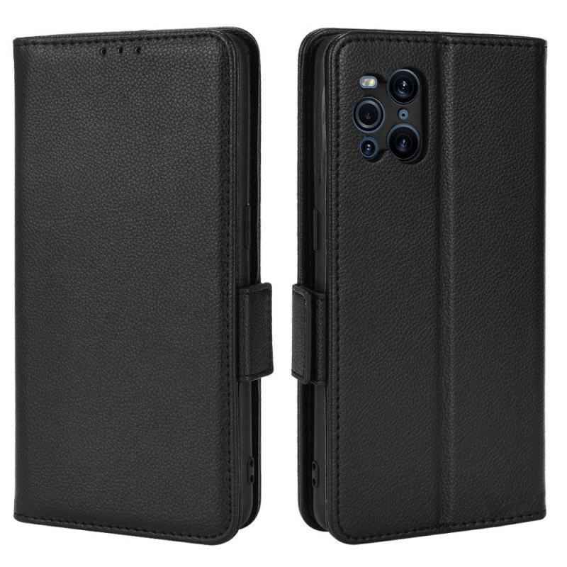 Funda Oppo Find X3 / X3 Pro Double Flap Lychee New Colors