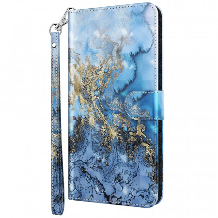 Funda con diseño de mármol...