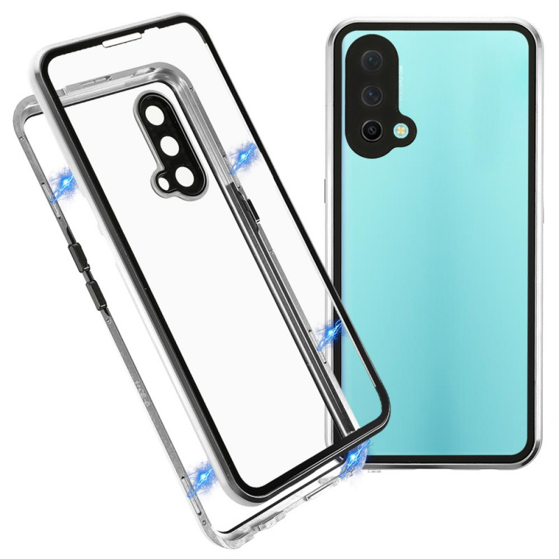 Funda magnética de cristal y metal de dos caras OnePlus Nord CE 5G