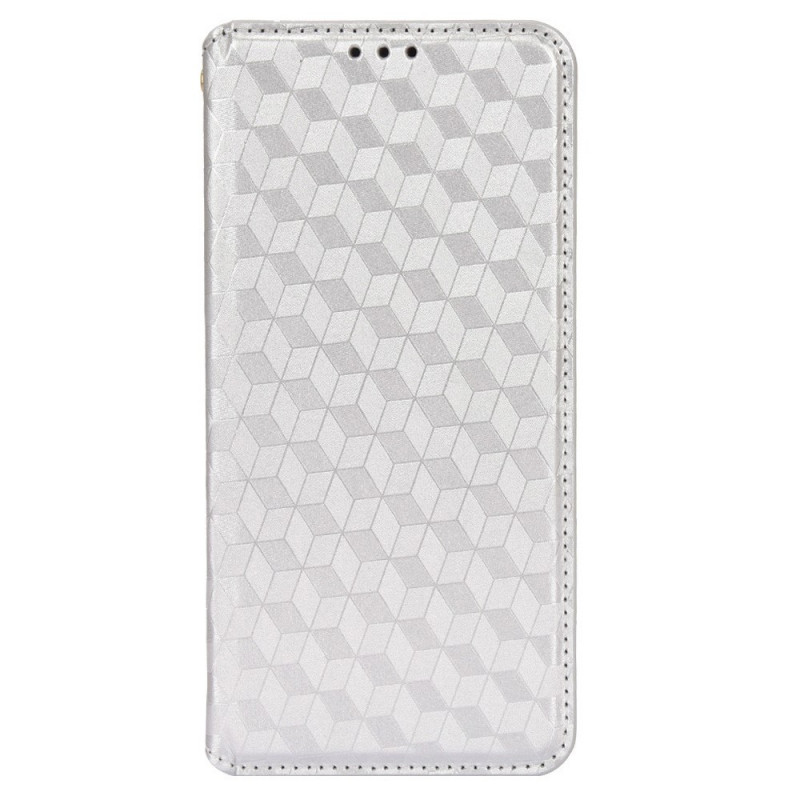 Flip Cover OnePlus Nord N100 Efecto Cuero 3D Diamantes