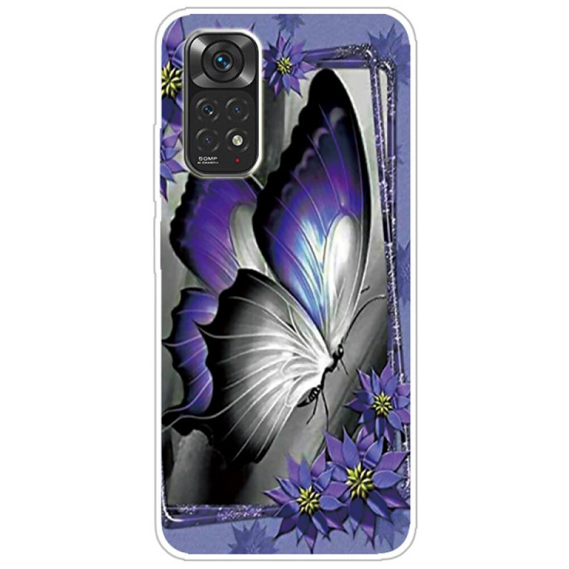 Funda Xiaomi Redmi Note 11 / 11s Butterfly Royal