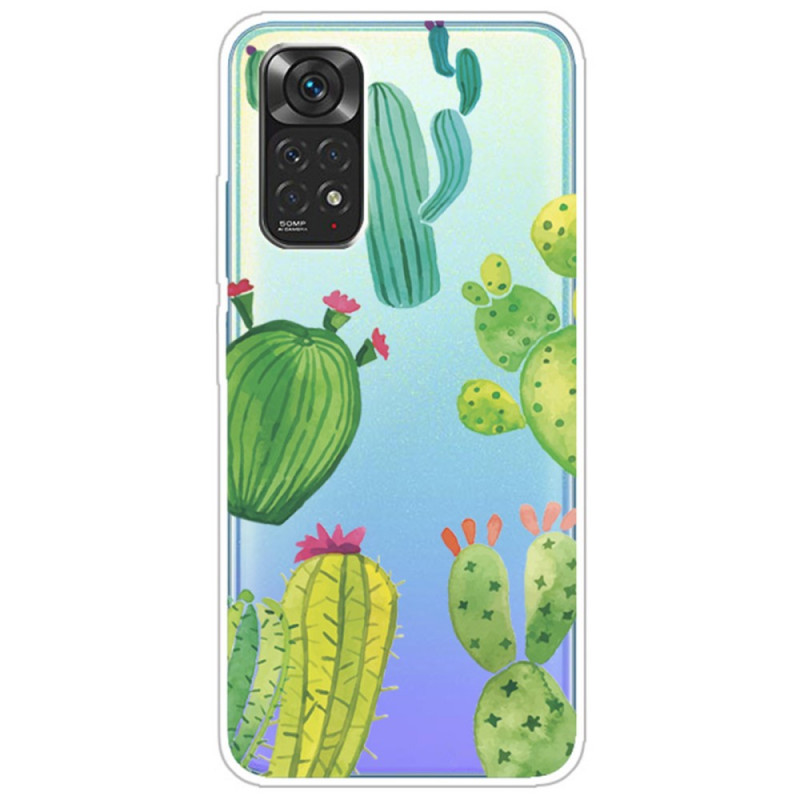 Funda Xiaomi Redmi Note 11 / 11s Cactus Acuarela