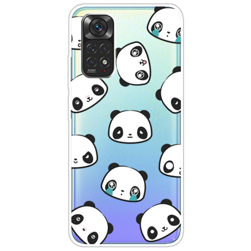 Funda Xiaomi Redmi Note 11 / 11s Sentimental Pandas
