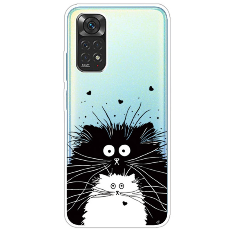 Funda Xiaomi Redmi Note 11 / 11s Mira los gatos