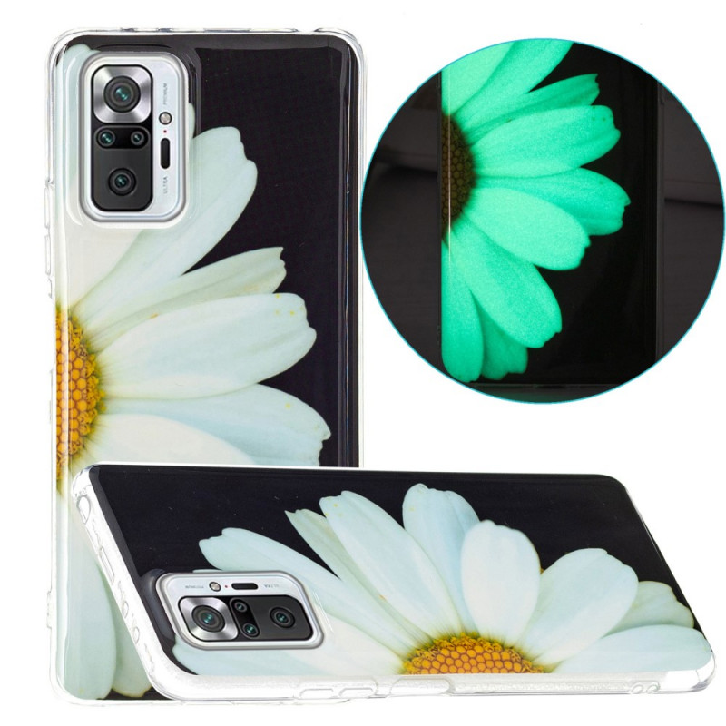 Funda Xiaomi Redmi Note 10 Pro Serie Flores Fluorescentes