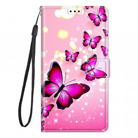 Funda Xiaomi Redmi Note 10 Pro de cristal templado Gato y mariposas en el  espacio - Dealy