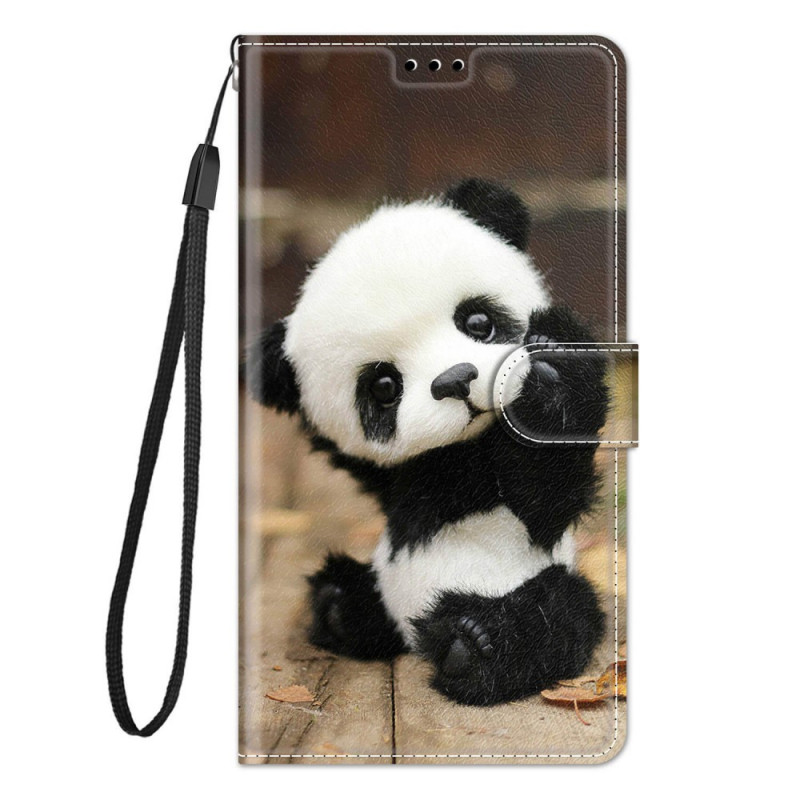 Funda con colgante de panda pequeña para el Xiaomi Redmi Note 10 Pro