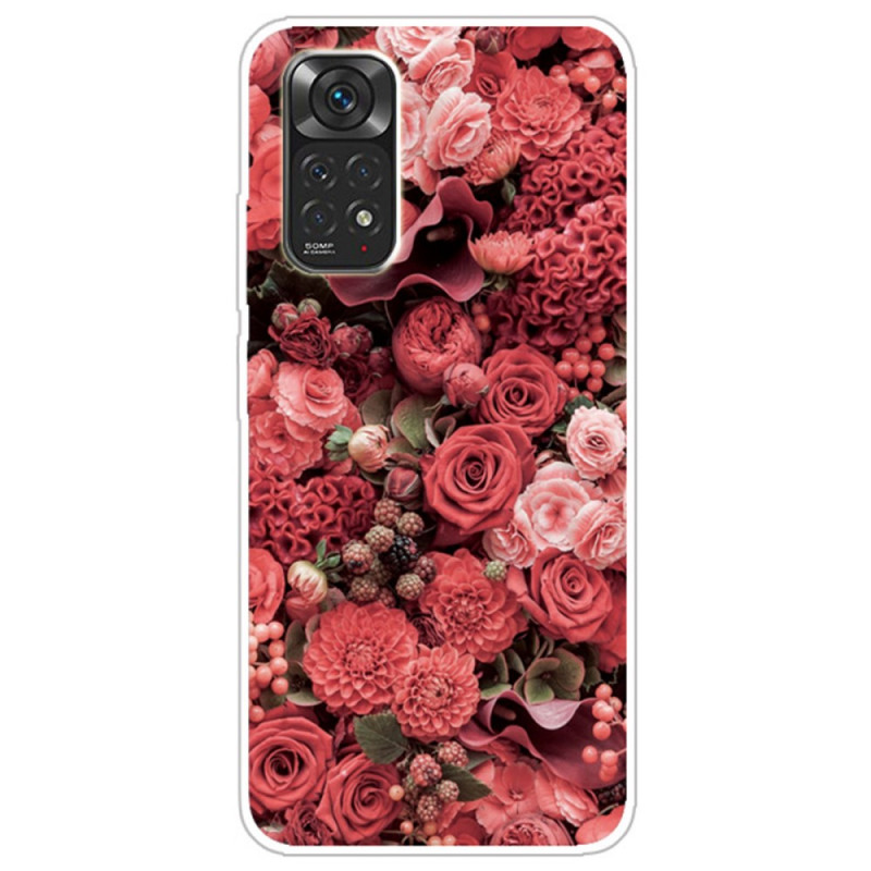 Coque Xiaomi Redmi Note 11 Pro / Note 11 Pro 5G Fleurs Intenses