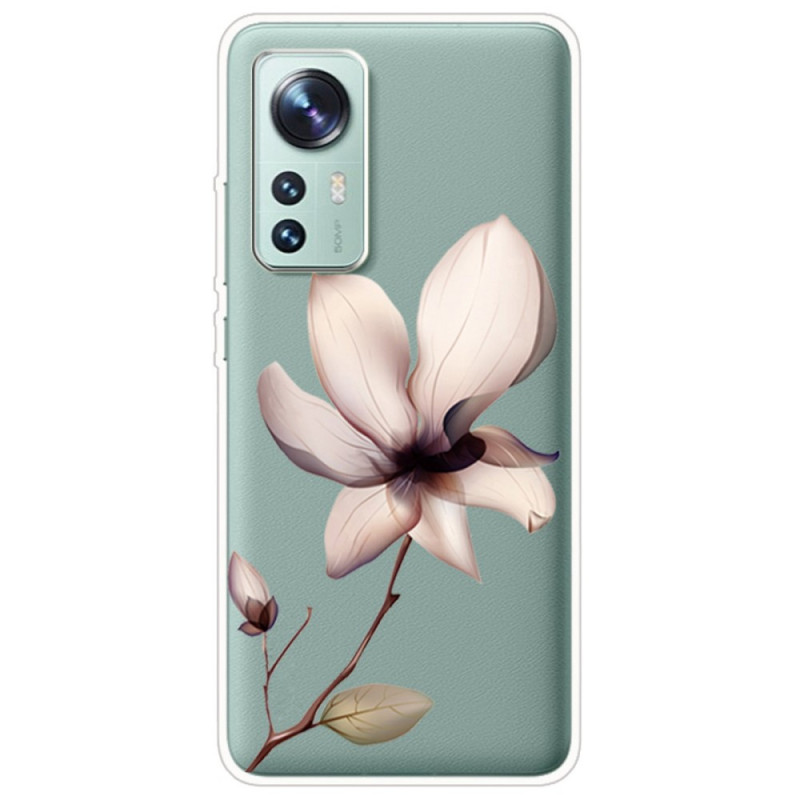 Xiaomi 12 / 12X / 12S Funda Flor Transparente