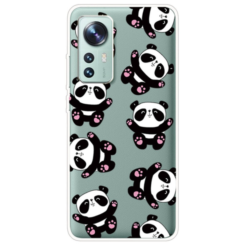 Xiaomi 12 / 12X / 12S Funda Top Pandas Fun