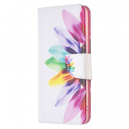 Funda de flor de acuarela...