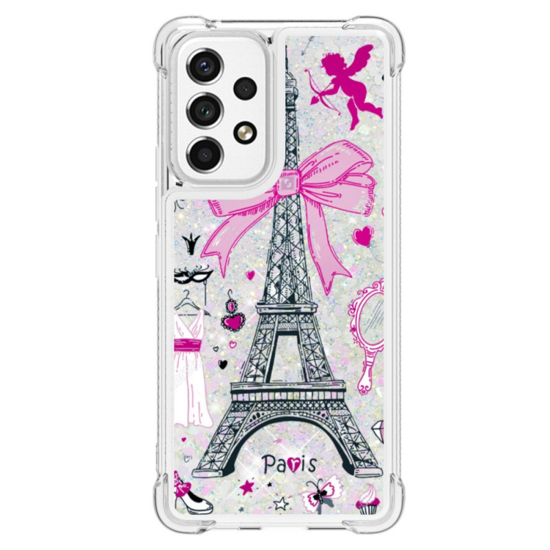 Funda Samsung Galaxy A53 5G La Torre Eiffel Glitter