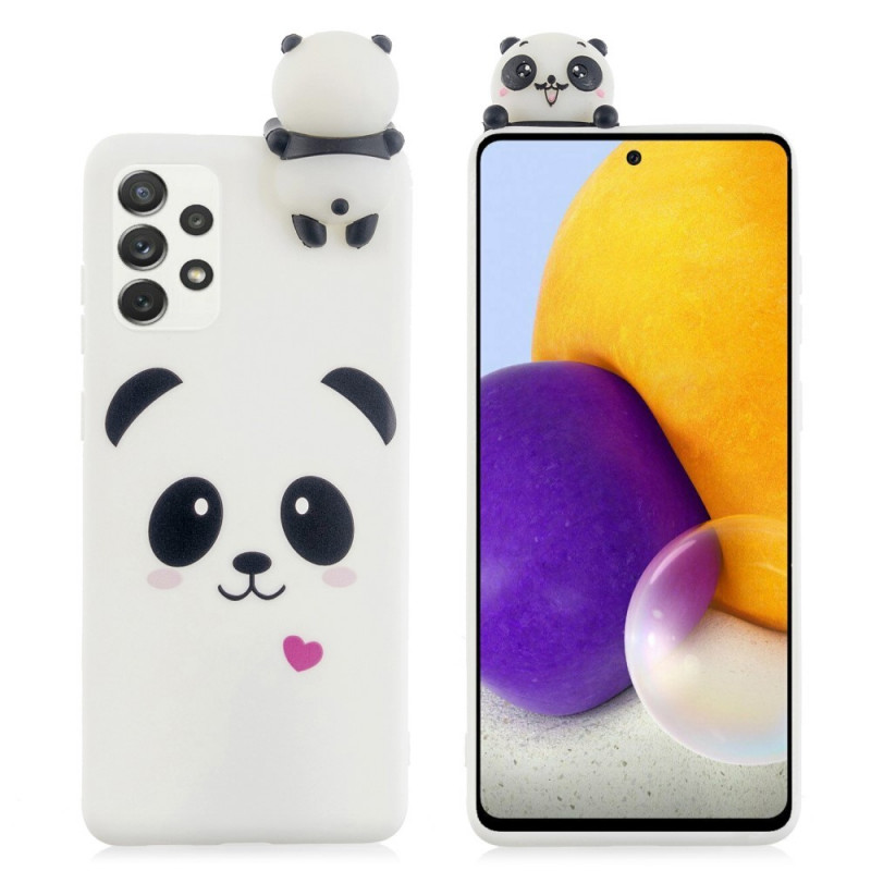 Funda 3D Love Panda para Samsung Galaxy A53 5G