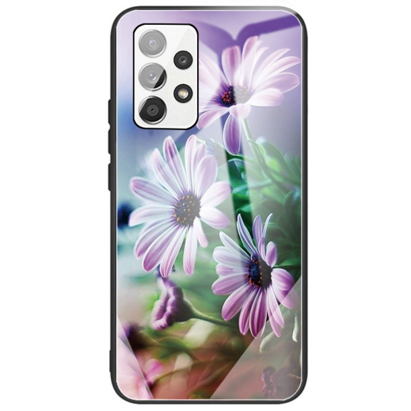 Samsung Galaxy A33 5G Flores de cristal templado