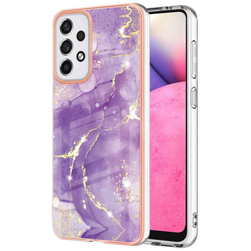 Funda Samsung Galaxy A33 5G Silicona Flexible Mármol
