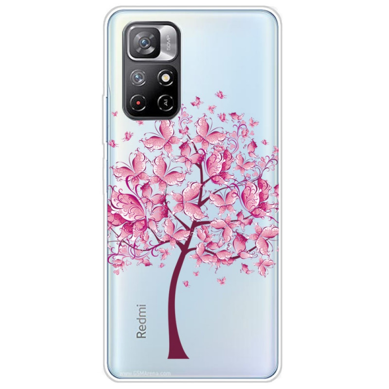 Funda Xiaomi Redmi Note 11 Pro Plus 5G Tree Pink