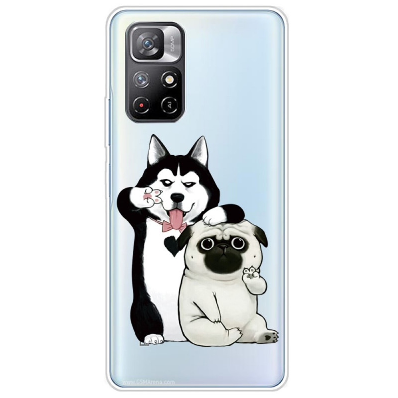 Funda Xiaomi Redmi Note 11 Pro Plus 5G Funny Dogs