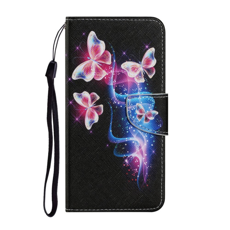 Funda Xiaomi Redmi Note 11 Pro Plus 5G Mariposas y Colgante