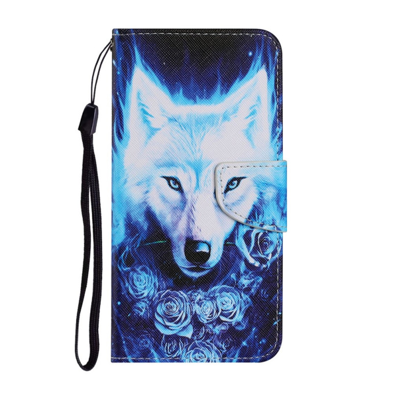 Funda Xiaomi Redmi Note 11 Pro Plus 5G Wolf con colgante