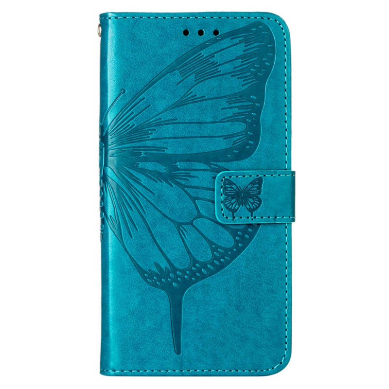 Funda con diseño de mariposa Xiaomi Redmi Note 11 Pro Plus 5G con colgante
