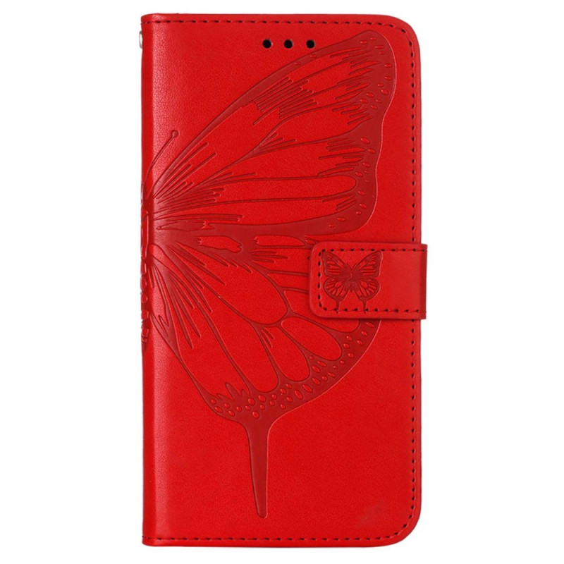 Funda con diseño de mariposa Xiaomi Redmi Note 11 Pro Plus 5G con colgante