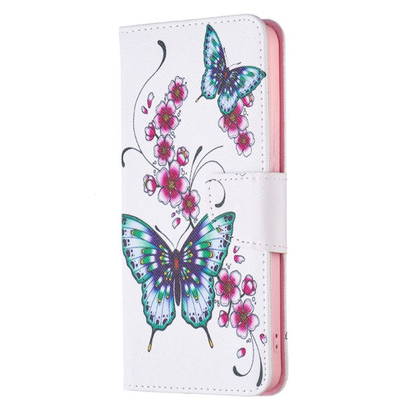 Funda Xiaomi Redmi Note 11 Pro Plus 5G estilo mariposa