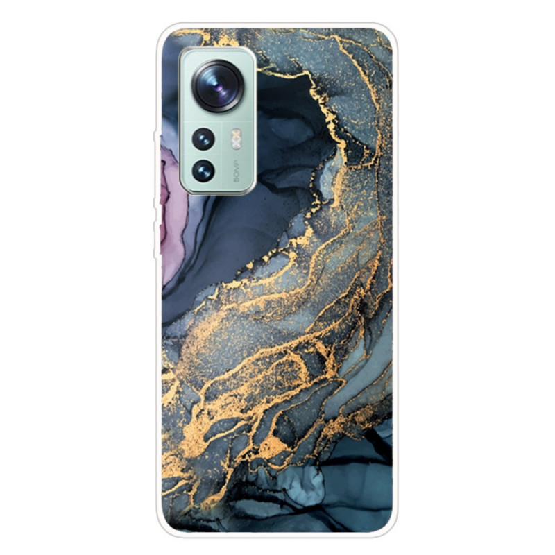 Funda de silicona Xiaomi 12 Pro Watercolour Marble