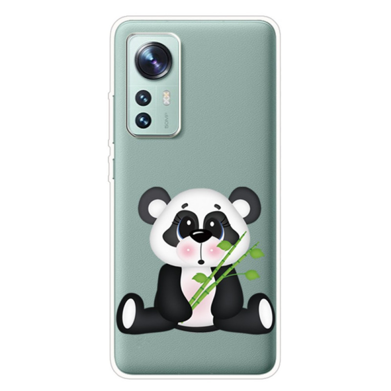Funda de silicona Xiaomi 12 Pro Cute Panda