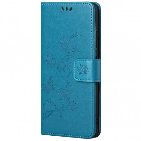 Funda con colgante de flor...