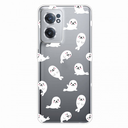 Funda con sello blanco para...