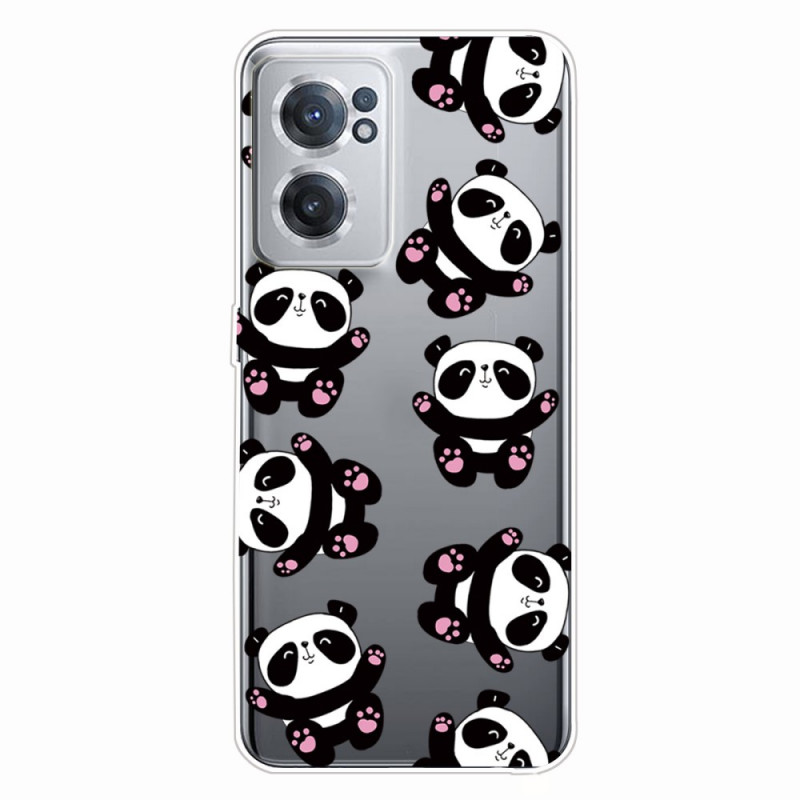Funda de bebé OnePlus Nord CE 2 5G Pandas