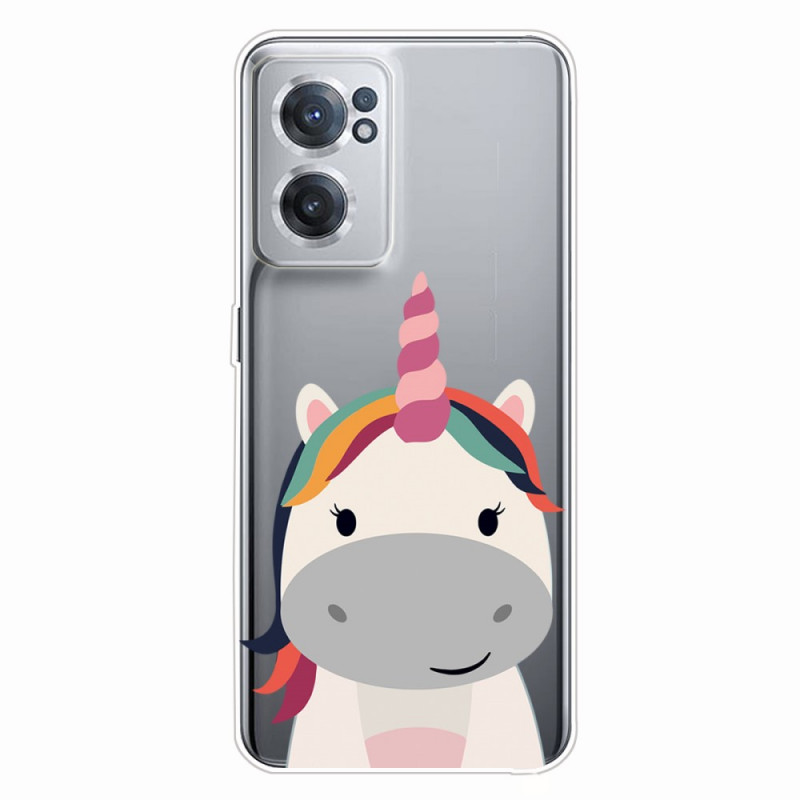 Funda de caricatura de unicornio para OnePlus Nord CE 2 5G