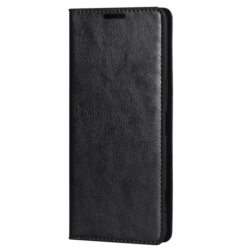 Funda abatible de piel genuina para Sony Xperia 1 IV