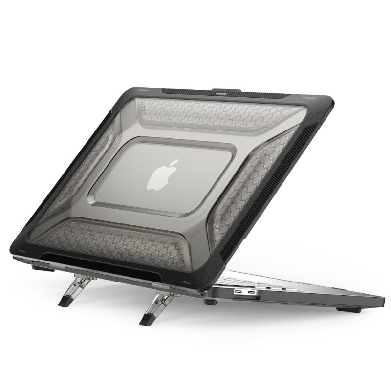 Funda MacBook Pro 13" (2020) translúcida con pies extraíbles
