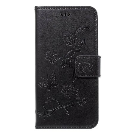 Funda Samsung Galaxy J3 2016 Mariposas y flores asiáticas
