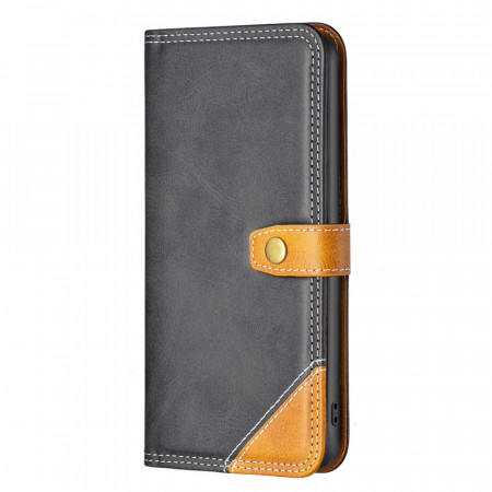 Funda bicolor con colgante...
