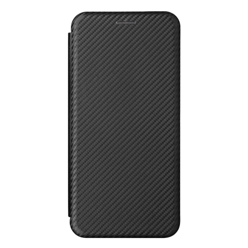 Flip Cover Oppo Find X5 Lite Textura Fibra de Carbono