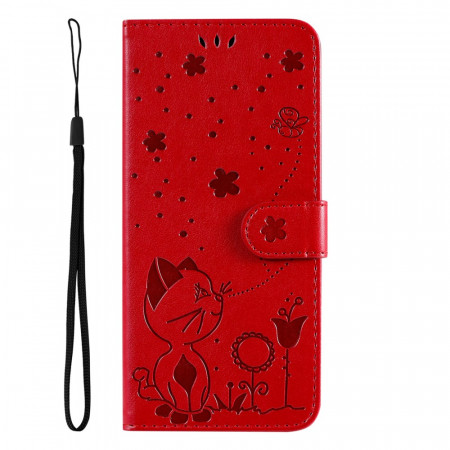 Funda de cordón de gato y...