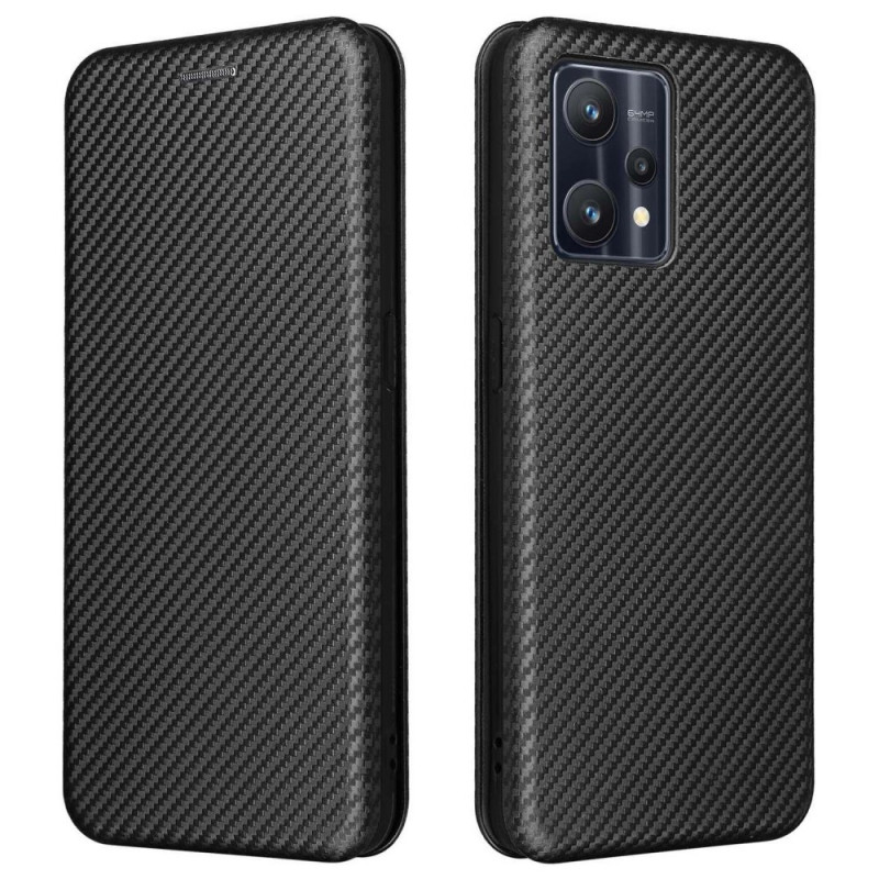 Flip Cover OnePlus CE 2 Lite 5G Textura Fibra de Carbono