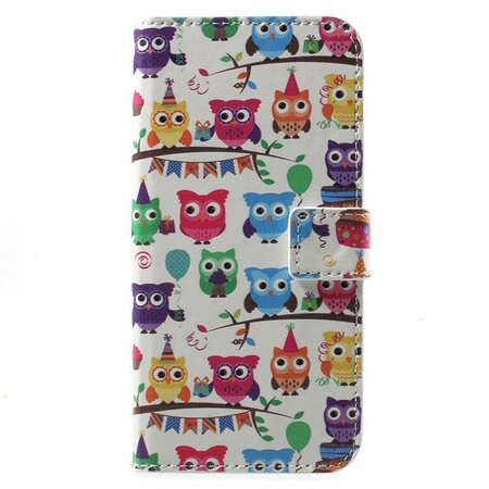 Funda de búhos múltiples para el Huawei Honor 6A