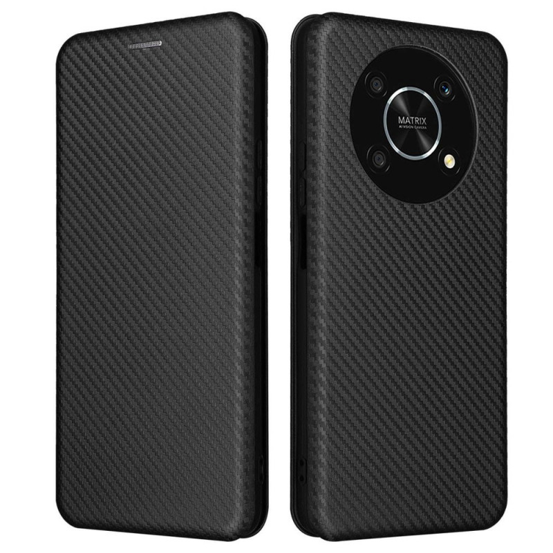 Flip Cover Honor Magic 4 Lite 5G / X9 5G Fibra de Carbono de Color