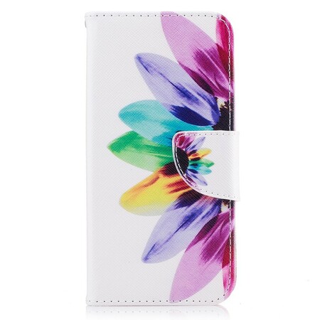 Funda de flor de acuarela para Samsung Galaxy J3 2017