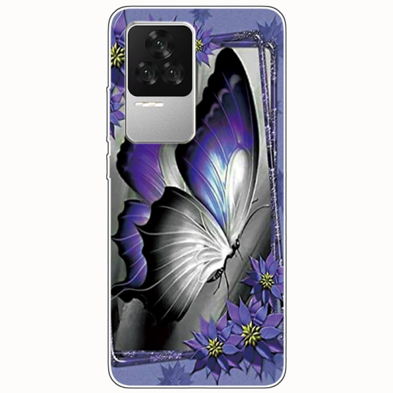 Funda Poco F4 Butterfly Purple