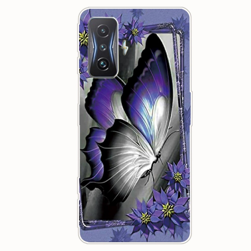 Funda Poco F4 GT Butterfly Purple