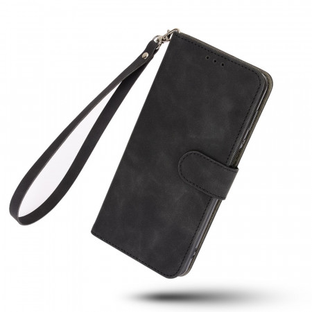 Funda con colgante de cuero...