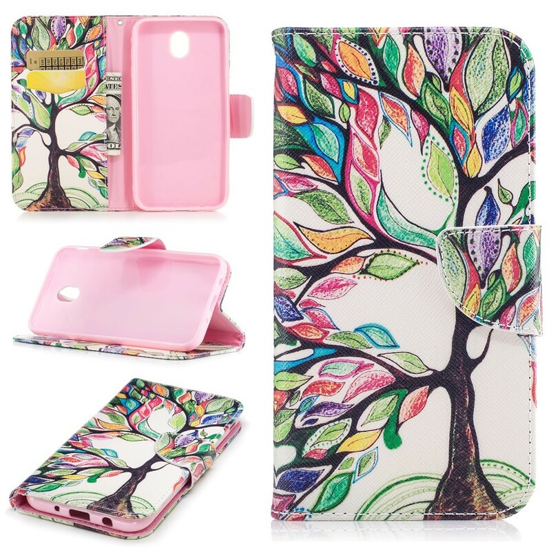 Funda Samsung Galaxy J5 2017 Árbol de colores