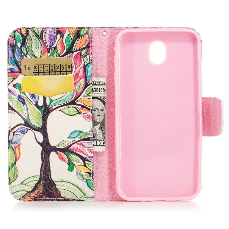 Funda Samsung Galaxy J5 2017 Árbol de colores