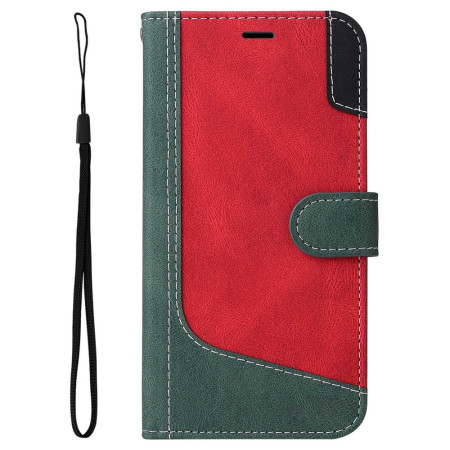 Funda bicolor con colgante...