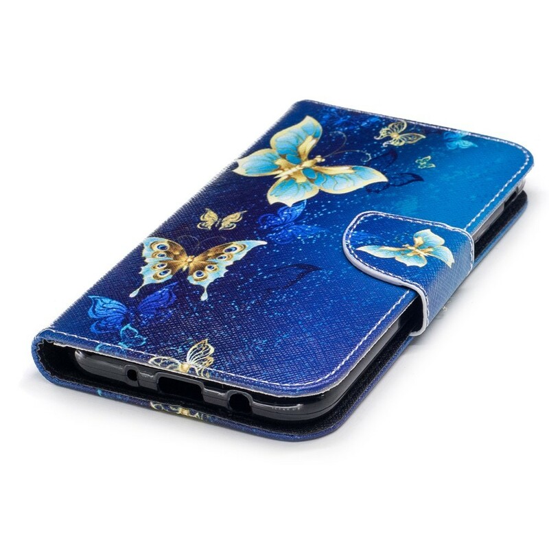 Funda Samsung Galaxy J7 2017 Mariposas en la noche